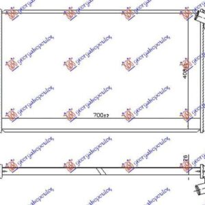 551006330 Mitsubishi Asx 2010-2014 | Ψυγείο Νερού