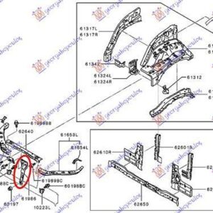 296600270 Fiat Fullback 2016- | Λαμαρίνα Μετώπης