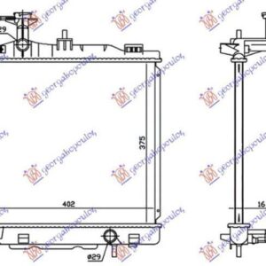 557006300 Mitsubishi Space Star 2013-2016 | Ψυγείο Νερού