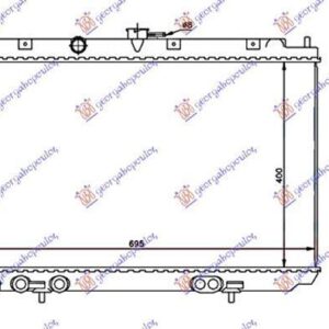 575506300 Nissan Almera Tino 2000-2005 | Ψυγείο Νερού