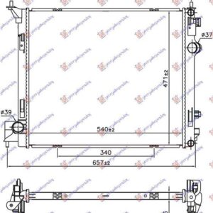 576106320 Nissan Qashqai 2013-2017 | Ψυγείο Νερού