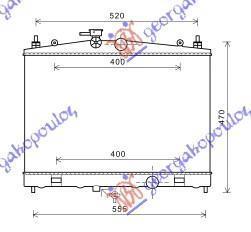 577006300 Nissan Juke 2010-2015 | Ψυγείο Νερού