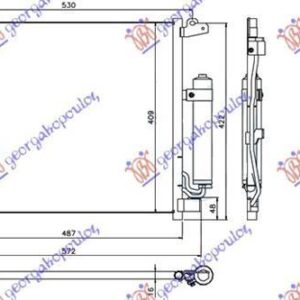 577106410 Nissan Juke 2015-2019 | Ψυγείο A/C