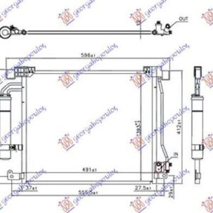 577106430 Nissan Juke 2015-2019 | Ψυγείο A/C