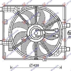 577106450 Nissan Juke 2015-2019 | Βεντιλατέρ