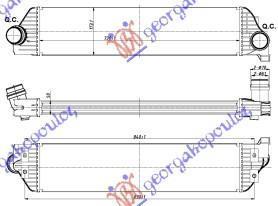 581006200 Nissan Interstar 2009- | Ψυγείο Intercooler