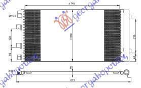 604006400 Opel Movano 2009-2019 | Ψυγείο A/C