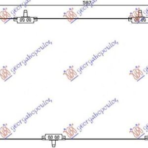 202006400 Citroen C-Elysee 2013-2016 | Ψυγείο A/C