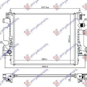 668106320 Renault Twingo 2014-2019 | Ψυγείο Νερού