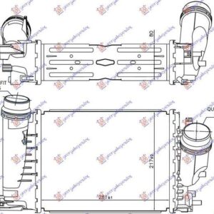 673506230 Renault Megane Hatchback/Station Wagon 2015-2019 | Ψυγείο Intercooler