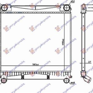 690106210-2 Land Rover Range Rover Sport 2005-2013 | Ψυγείο Intercooler