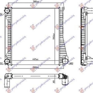 690106210-1 Land Rover Range Rover Sport 2005-2013 | Ψυγείο Intercooler