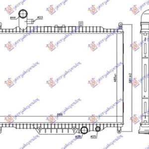 690706330 Land Rover Discovery 2005-2014 | Ψυγείο Νερού