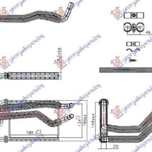 691606510 Land Rover Range Rover Sport 2018-2022 | Ψυγείο Καλοριφέρ