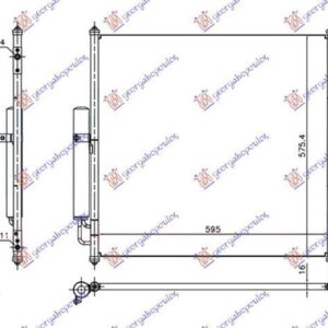 692106400 Land Rover Discovery 5 2016-2021 | Ψυγείο A/C