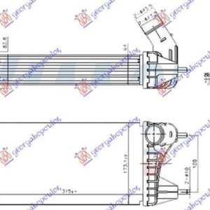 795206200 Suzuki Swift Hatchback 2017- | Ψυγείο Intercooler