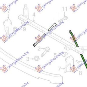 856400202 Volvo V60/V60 Cross Country 2018- | Στήριγμα Μετώπης Αριστερό