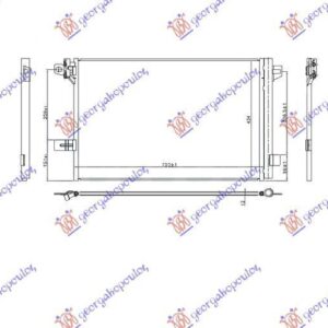 860006400 Volvo XC90 2014-2020 | Ψυγείο A/C Βενζίνη/Πετρέλαιο