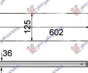 877006355 VW Touareg 2010-2014 | Ψυγείο Βοηθητικό