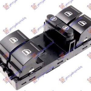 877007172 VW Touareg 2010-2014 | Διακόπτης Παραθύρων Εμπρός Αριστερός