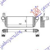 879106200 VW Transporter 2015-2019 | Ψυγείο Intercooler