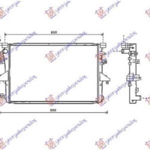 879006305 VW Transporter 2010-2015 | Ψυγείο Νερού