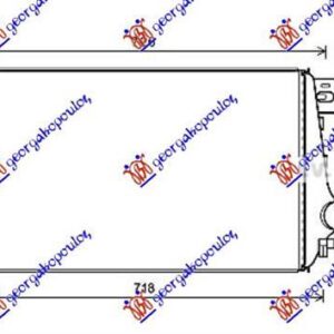 882106210 VW Amarok 2016- | Ψυγείο Intercooler