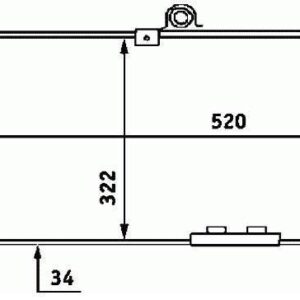 AL339000200 Alfa Romeo 33 1990-1994 | Ψυγείο Νερού