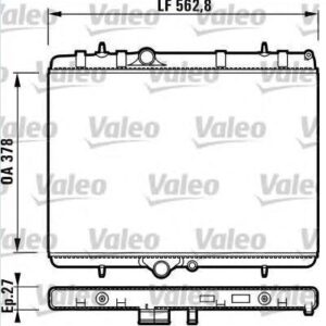 PE300000200 Peugeot 307 2001-2005 | Ψυγείο Νερού